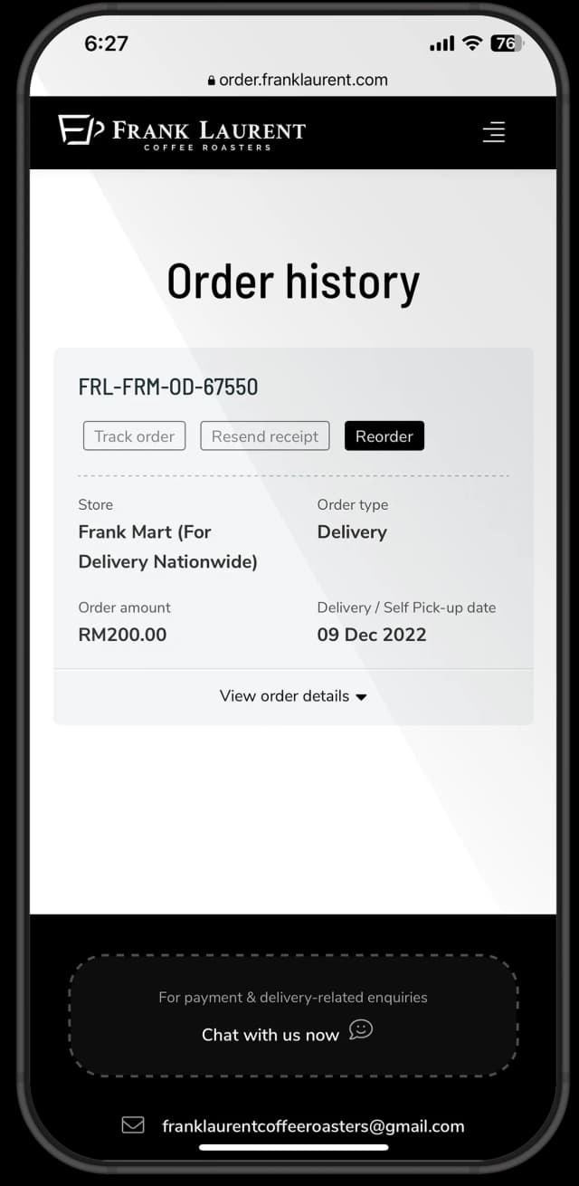 Frank Laurent Coffee Roaster