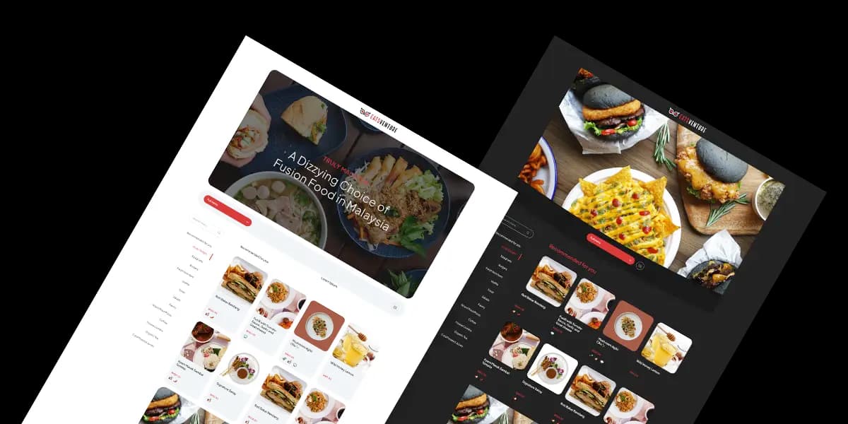 End PDF Menu with Eats Venture